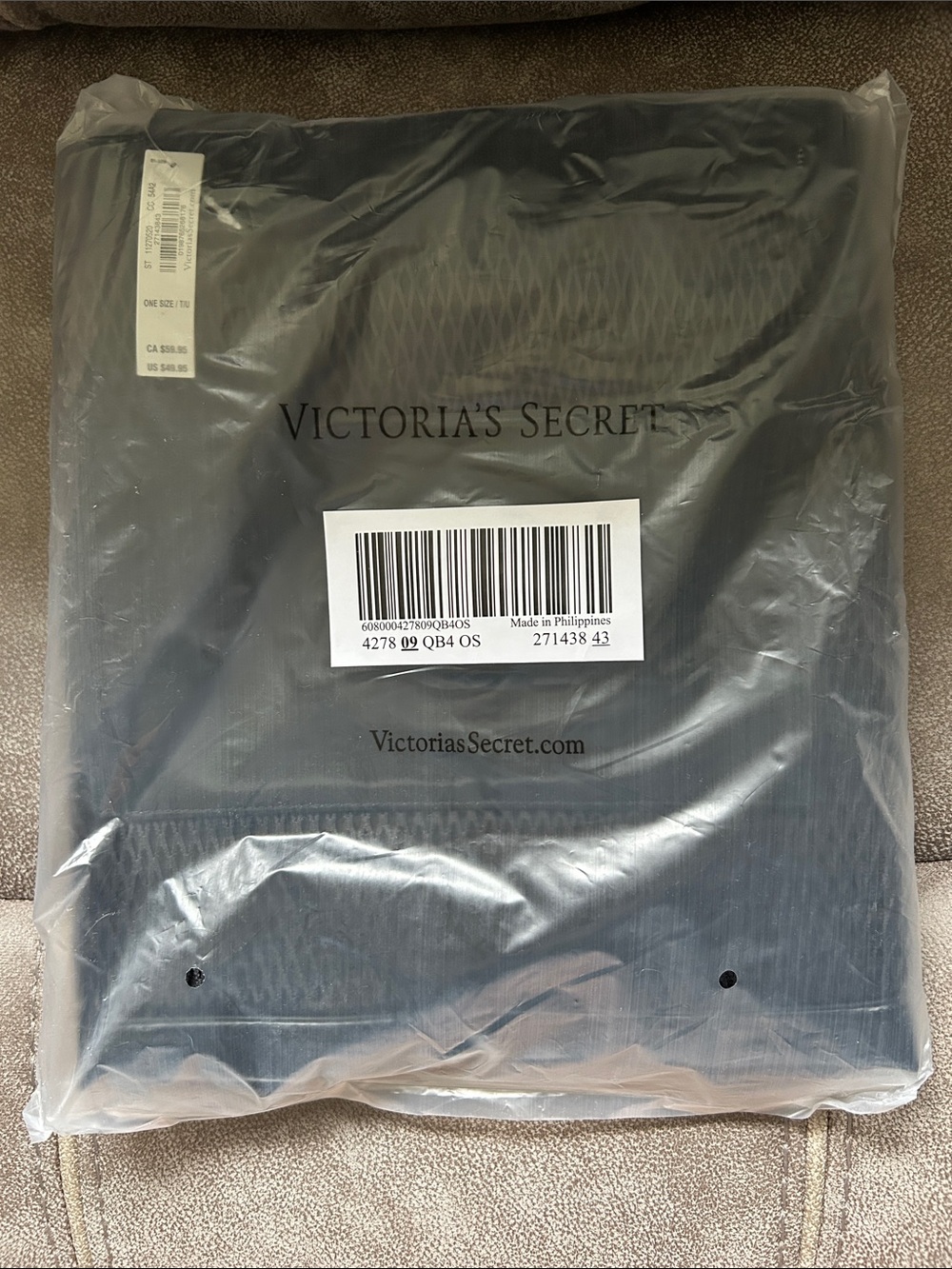 Victoria's Secret Black Tote Bag
